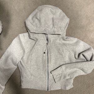 Cropped Full Zip Lululemon Scuba M/L